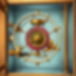 Interior mechanism of the Crookes radiometer