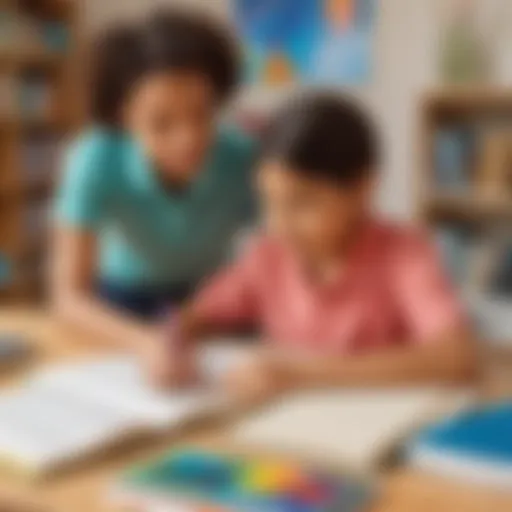 Diverse learning materials for homeschooling