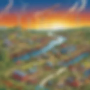 Infographic showcasing environmental impact of energy sources