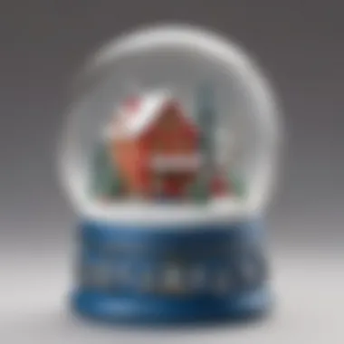 Personalizing a DIY snow globe with unique decorations and touches