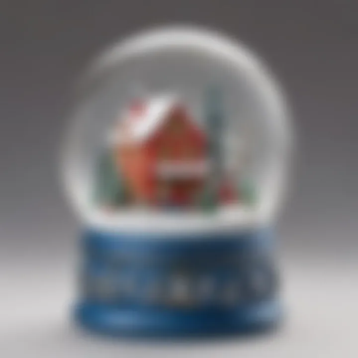 Personalizing a DIY snow globe with unique decorations and touches