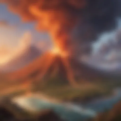 Fascinating Volcano Eruption