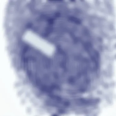 Illustration showing the significance of fingerprint preservation