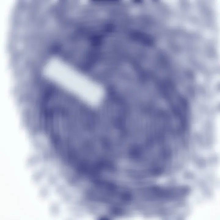 Illustration showing the significance of fingerprint preservation