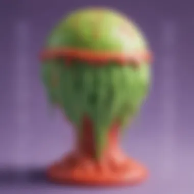 Finished Slime Creations Finished Slime Creations