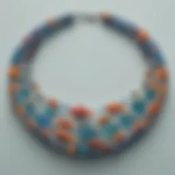 Exquisite Fishbowl Bead Necklace