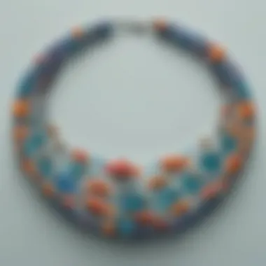 Exquisite Fishbowl Bead Necklace