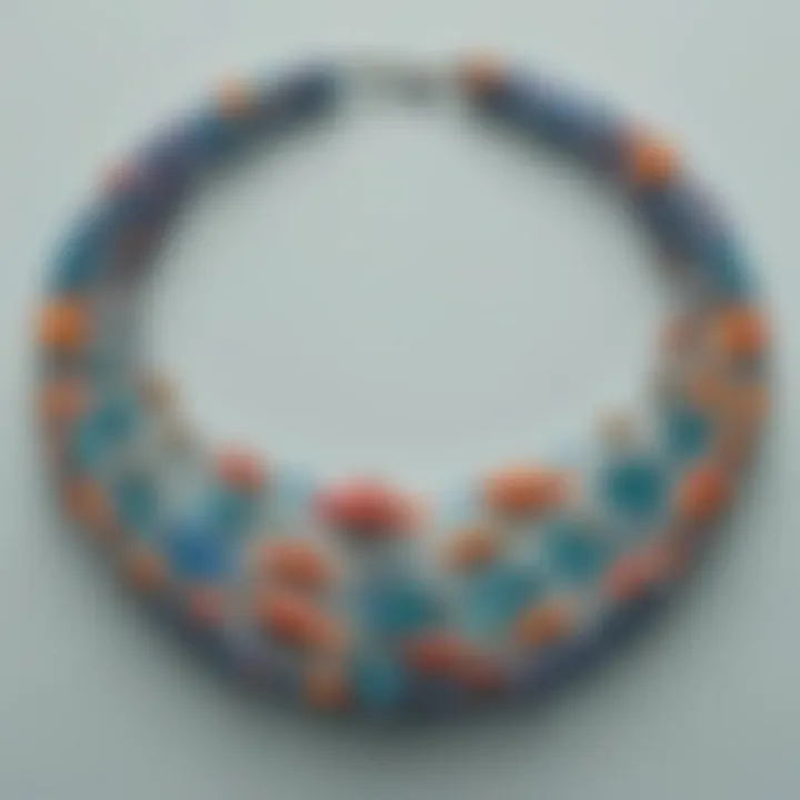 Exquisite Fishbowl Bead Necklace