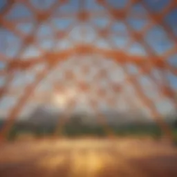 Innovative Geometric Design of a Geodesic Dome Structure