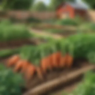 Sustainable Gardening Practices Sustainable gardening practices showcased in a backyard