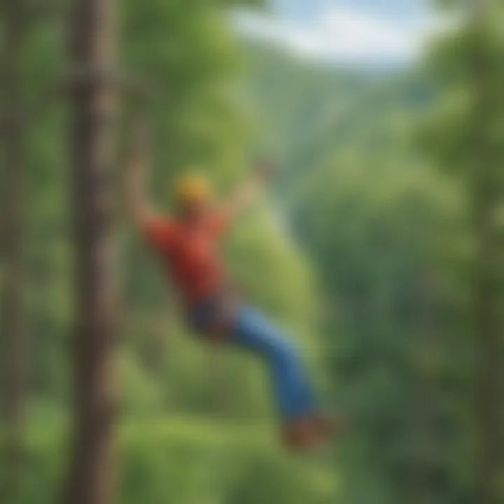 Safety measures for home zip line installation