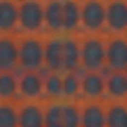 Colorful fabric printed with unique patterns