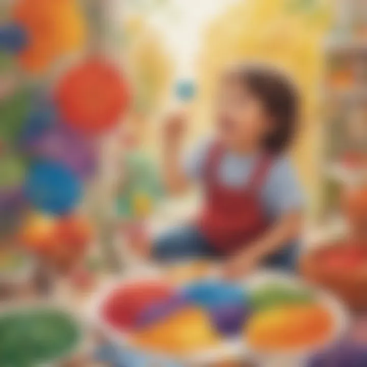 Joyful exploration of color