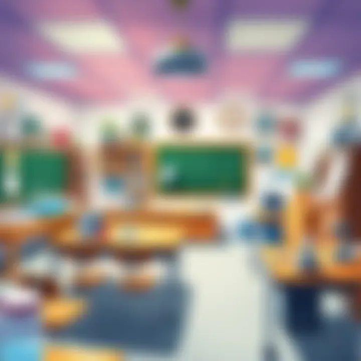 Inspiring science classroom setup with educational tools