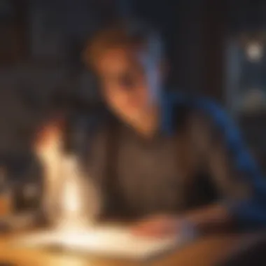 Eureka Moment with Lightbulb Experiment