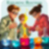 Exploring Chemical Reactions Young scientists exploring chemical reactions