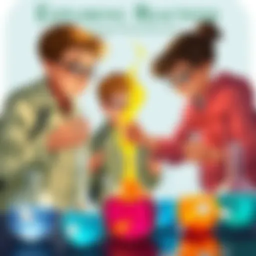 Exploring Chemical Reactions Young scientists exploring chemical reactions