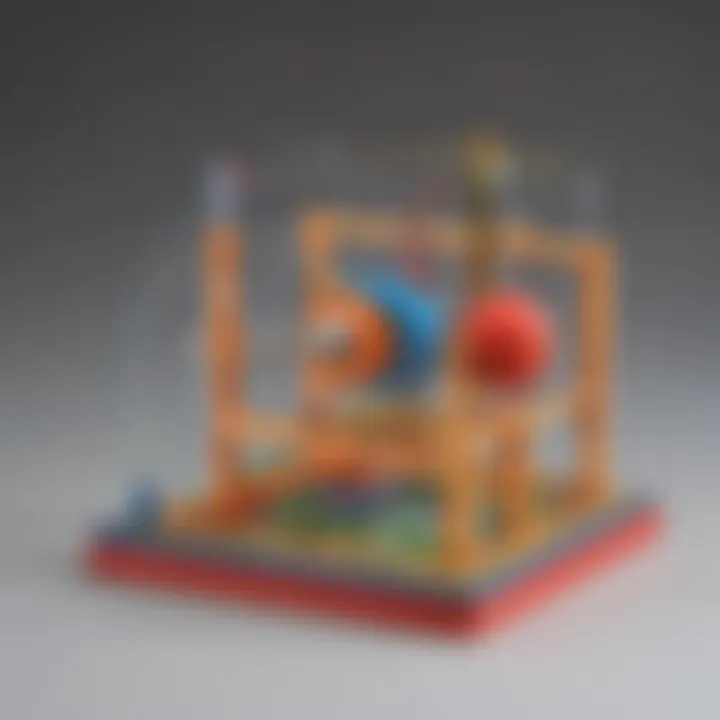 Educational physics toy illustrating basic principles