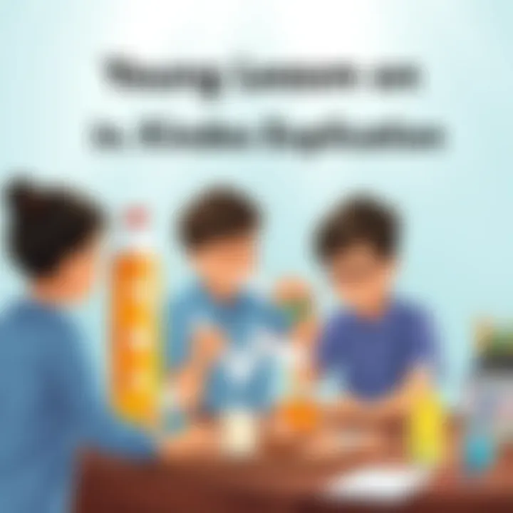 Engaging Young Learners in Science Exploration Children engaged in a hands-on science experiment.