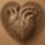 Intricate Cardboard Heart Design