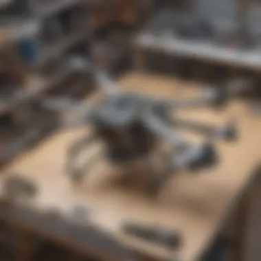 Intricate UAV Assembly Process