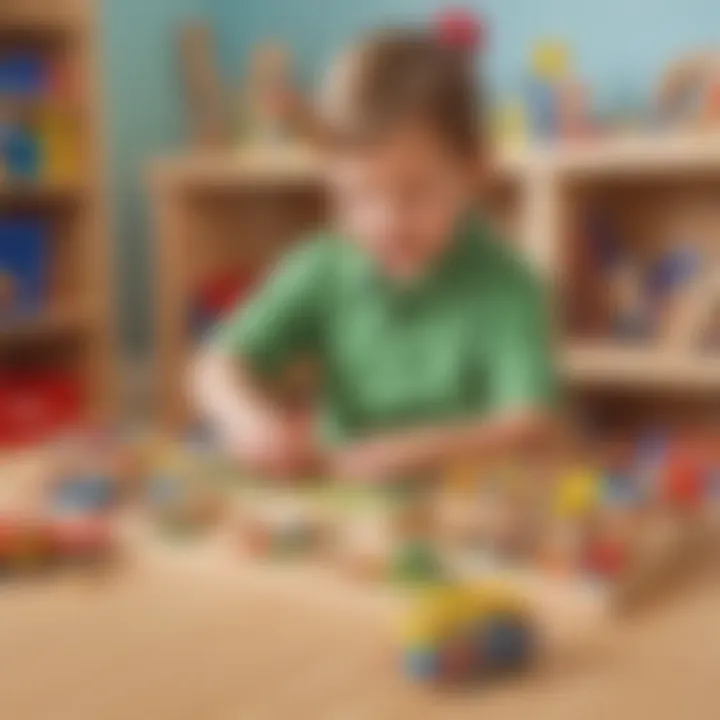 Educational benefits of kindergarten building toys