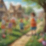 Kindergarten Easter Egg Hunt