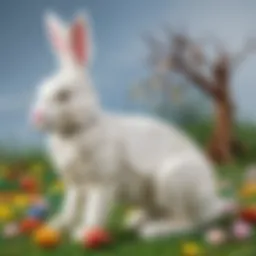 Lego Easter Bunny creation