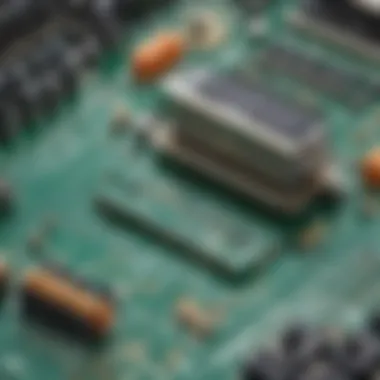 Circuit Board Assembly Close-Up