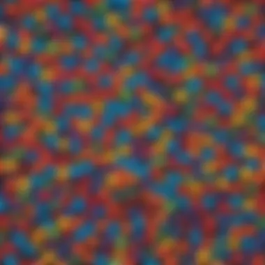 Fun Pattern Recognition with Beads A vibrant pattern recognition game using beads.