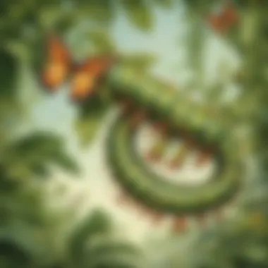 The Marvel of Transformation Metamorphosis of a Caterpillar