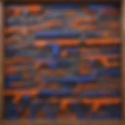 Vibrant Nerf Gun Arsenal