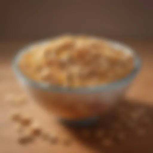 Bowl of Nutrient-Rich Cereal