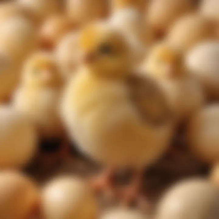 Illustration showing the importance of proper chick nutrition