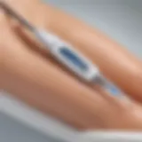 Close-up of the One Touch Deluxe Electrolysis device highlighting its advanced technology