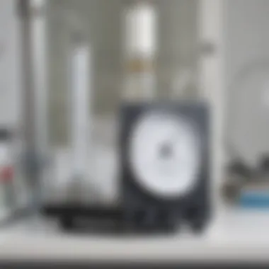 Precision hygrometer in a laboratory setting