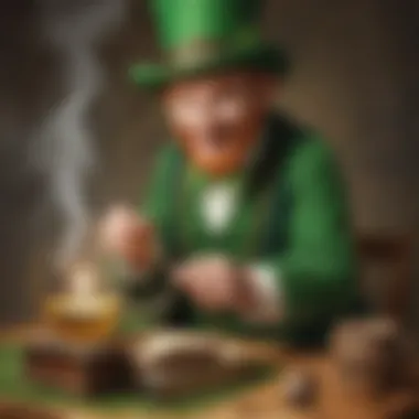 Preschool Leprechaun Magic Experiment