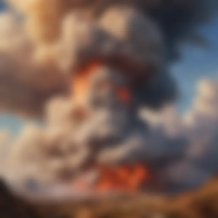 Pyroclastic Cloud Composition