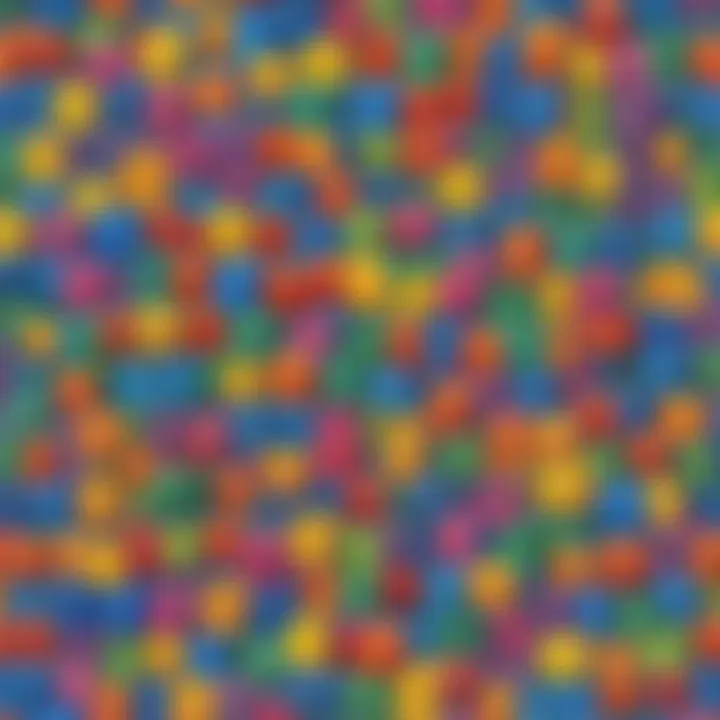 Rainbow Math Cubes