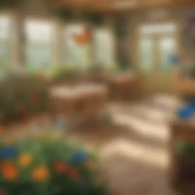 Enchanting Classroom Butterfly Garden Butterfly Garden in Classroom Setting