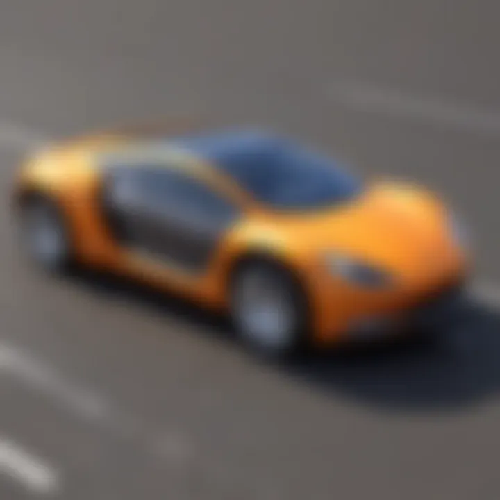 Eco-Friendly RC Solar Car Concept