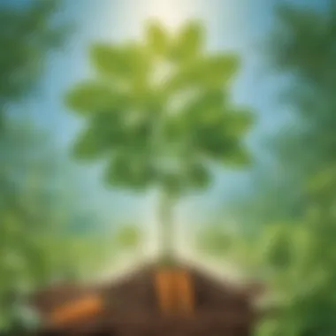 Photosynthesis Explained Illustration showing the science of photosynthesis in plants