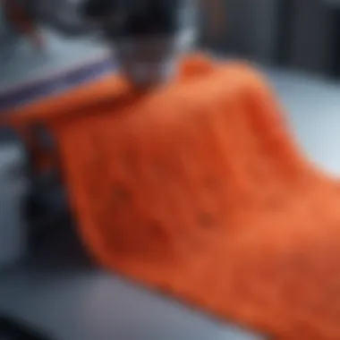 Revolutionary 3D printed textile production process