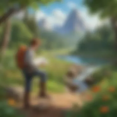 Science Adventure Game in Nature Science Adventure Game in Nature