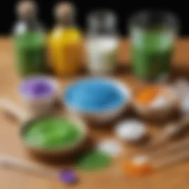 Slime Making Ingredients Ingredients for Slime Making
