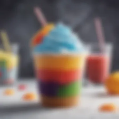 Frozen Treat Ready Finished Slushy Cup Delight
