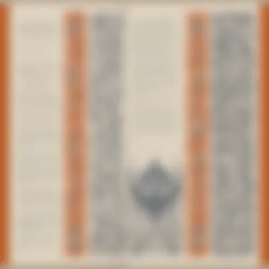 Sophisticated Design Elements in MLA Layout Elegant MLA layout with sophisticated design elements