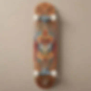 Customized skateboard with unique design