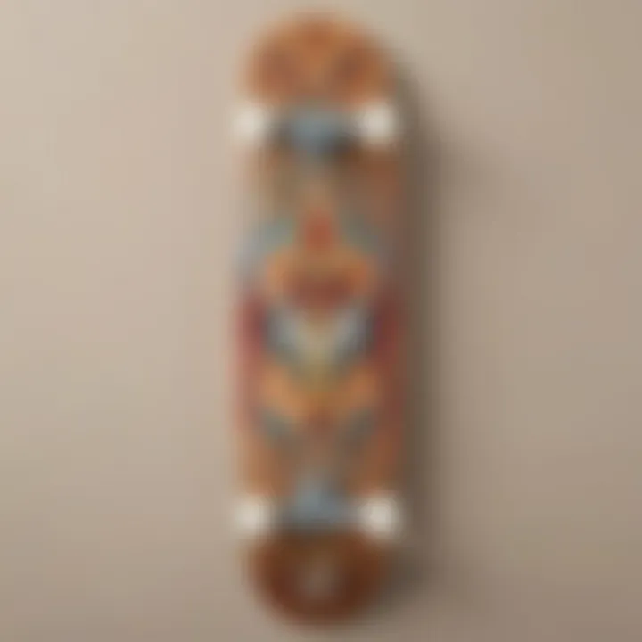 Customized skateboard with unique design