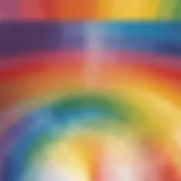 Illustration depicting the spectrum of brightness